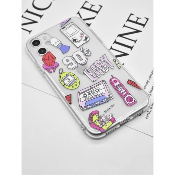 90’s Baby Clear iPhone 11 Pro Max Case 💜 - Picture 3 of 17